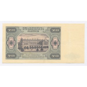 PRL, 20 złotych 1948 CS. Rzadka seria (165)