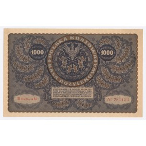 II RP, 1.000 mkp 1919 III Serja AM (174)