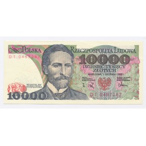 PRL, 10.000 złotych 1988 DT (387)
