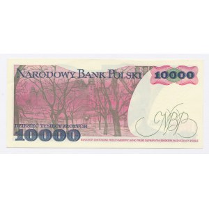 PRL, 10.000 złotych 1988 DT (387)