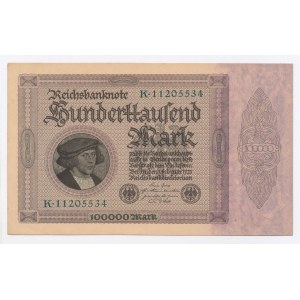 Niemcy, 100.000 marek 1923 (399)