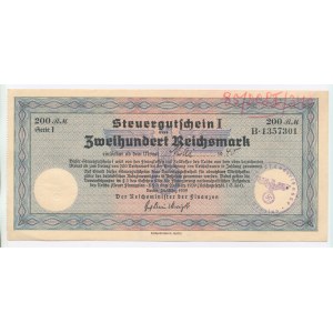 Niemcy, Certyfikat podatkowy 200 marek 1940 (371)