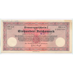 Niemcy, Certyfikat podatkowy 100 marek 1940 (374)