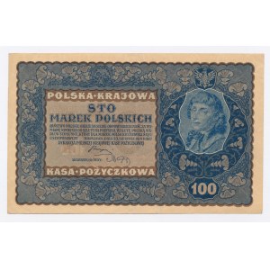 II RP, 100 mkp 1919 IG Serja L (376)