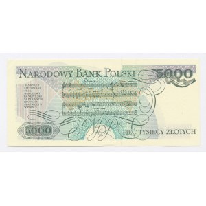 PRL, 5.000 złotych 1982 DF (430)