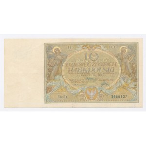 II RP, 10 złotych 1929 Ser. EY. (435)