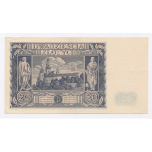 II RP, 20 złotych 1936 DA (436)