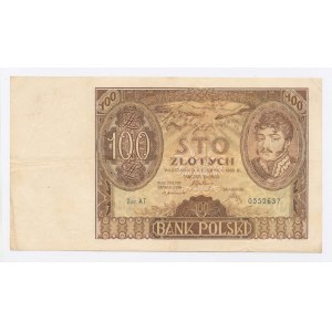 II RP, 100 złotych 1932 AT. (437)