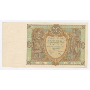 II RP, 50 złotych 1929 Ser. EJ. (438)