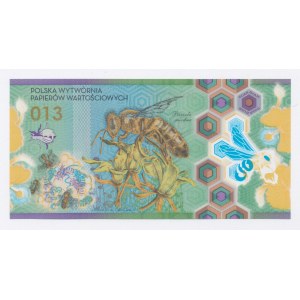 III RP, Banknot testowy PWPW - Pszczoła Miodna 013 (457)