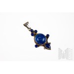 Lapis Lazuli Pendant, 925 Silver