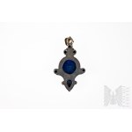 Lapis Lazuli Pendant, 925 Silver