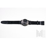 Men's/Unisex Quartz Tissot 1853 PR50 Watch, Steel Envelope and Leather Strap, on the go