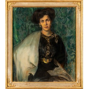 Teodor Grott (1884 - 1972), Porträt von Fräulein K., 1908