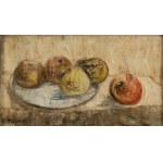 Tadeusz Makowski (1882 - 1932), Still life with apples, ca. 1923