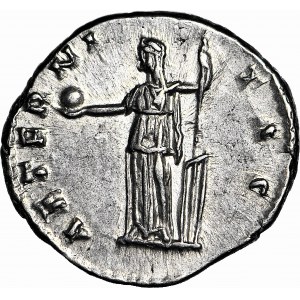 Cesarstwo Rzymskie, Faustyna I 138-161 ne, Aeternitas, Denar, MENNICZY