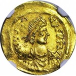 Cesarstwo Bizantyjskie, Justinian I. 518-527 Tremissis, Konstantynopol