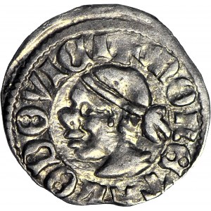 Ludwik Węgierski (Andegaweński) 1370-1382, Denar Saracen