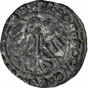 R-, Sigismund I the Old, forgeries of the Torun penny period, fancy date 155