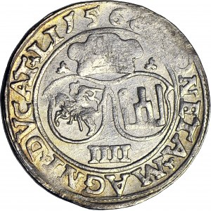 Zygmunt II August, Czworak 1566, Wilno, L/LITV