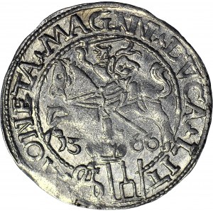Zygmunt II August, Grosz litewski 1566, Tykocin, kolumny