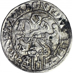 R-, Zygmunt II August, Grosz na stopę polską 1568, Tykocin