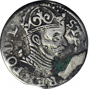 Stefan Batory, Trojak 1584, Ryga, R1