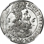 Zygmunt III Waza, Ort 1624/3, Gdańsk, L.RP.R, PIĘKNY