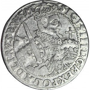 RR-, Zygmunt III Waza, Ort 1623, Bydgoszcz, rogi jelenia