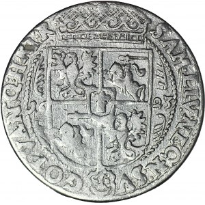 RR-, Zygmunt III Waza, Ort 1623, Bydgoszcz, rogi jelenia