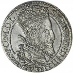 Zygmunt III Waza, Szóstak 1599, Malbork, duża głowa, rzadki