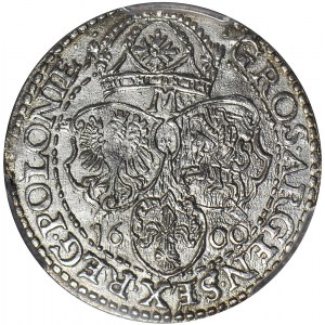 Zygmunt III Waza, Szóstak 1600, Malbork, piękny