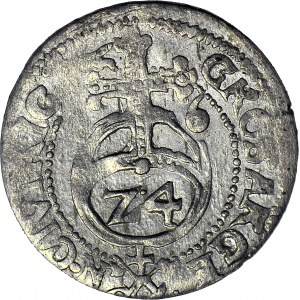Zygmunt III Waza, Półtorak 1616 Ryga, tylko 6 w dacie