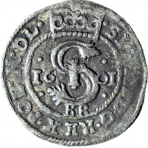 RR-, Zygmunt III Waza, Szeląg Bydgosz 1601 BB