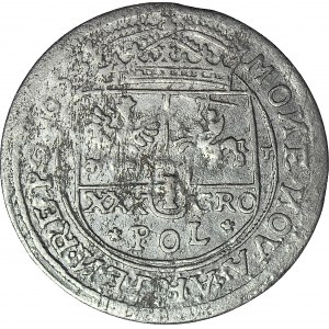 RR-, Jan II Kazimierz, Tymf 1663, krakowsko-lwowski, piękny