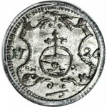 R-, August II Mocny, Halerz 1726 IGS, menniczy