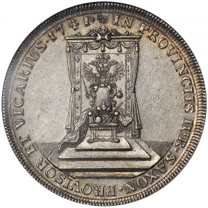 August III Sas, Talar wikariacki 1741, Drezno, R3