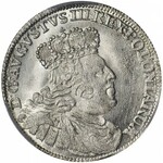 August III Sas, Dwuzłotówka (8 groszy) 1753, mennicza
