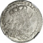 RR-, August III Sas, Dwuzłotówka (8 groszy) b. rzadki rocznik 1761, T.20mk, R7