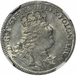 August III Sas, Szóstak 1754, Lipsk, rzadki