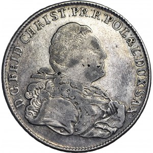 Fryderyk Krystian, Talar 1763 IFôF, oznaczenie S, Lipsk