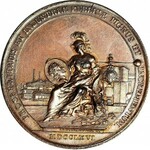 Stanisław A. Poniatowski, Medal otwarcie Mennicy Warszawskiej/reforma monetarna 1766, Holzhaeusser