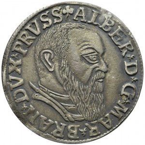Prusy Książęce, Albrecht Hohenzollern, Trojak 1541, Królewiec