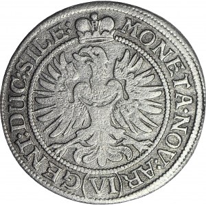 Śląsk, Księstwo Legnicko-Brzesko-Wołowskie, Ludwika, 6 krajcarów 1673, Brzeg, R4-
