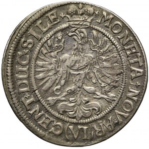 Śląsk, Księstwo Legnicko-Brzesko-Wołowskie, Ludwika, 6 krajcarów 1673, Brzeg