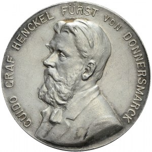 Śląsk, Medal nagrodowy kopalniany, Zabrze, Bytom, 1903, rzadki
