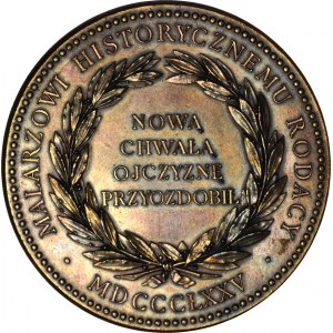Jan Matejko, Medal 1875
