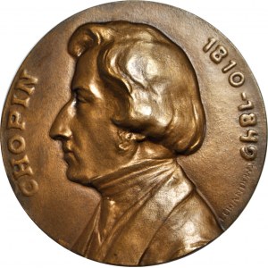 RR-, Fryderyk Chopin - 100. rocznica urodzin, Medal 1910