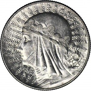 5 złotych 1933, Głowa, mennicza