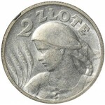 2 złote 1924, Żniwiarka, róg i pochodnia, Paryż